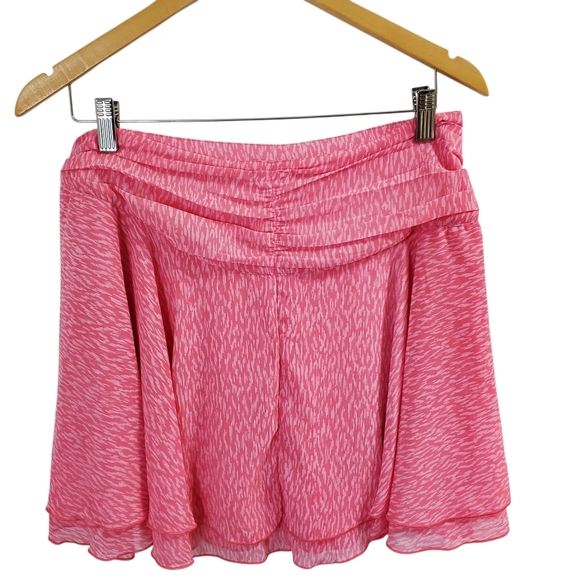 aerie Dresses & Skirts - Aerie Pink Tie Wrap Mini Skirt Womens Size Large